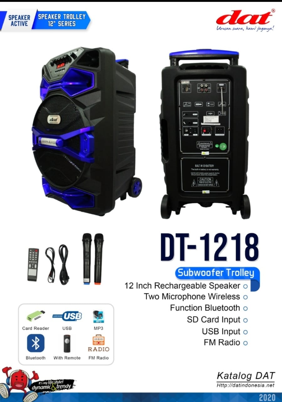 Speaker Trolley Brand DAT Type DT-1218