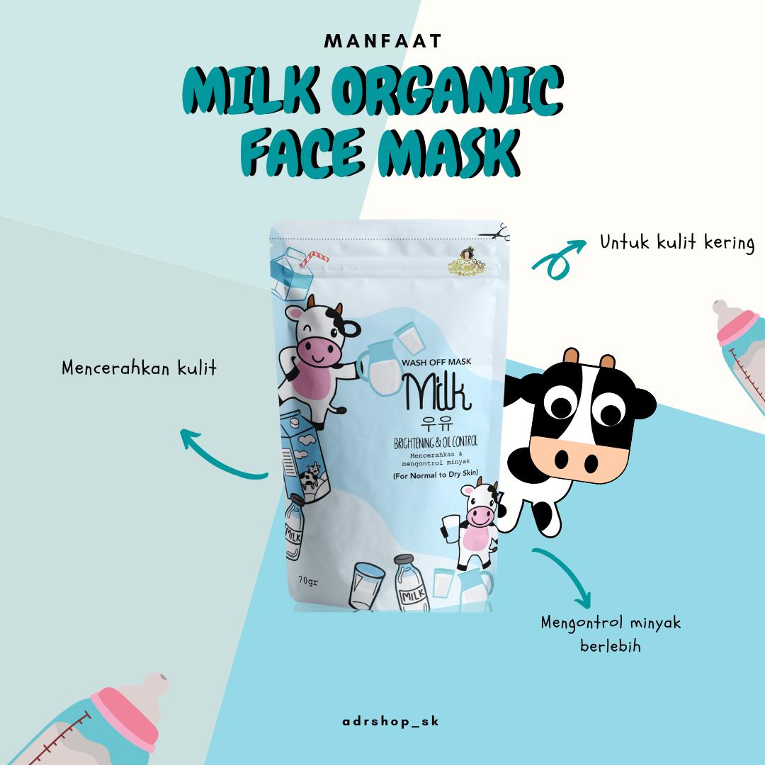 Masker Natural Milk