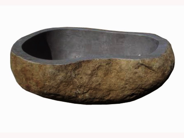 Bathtub Riverstone Natural