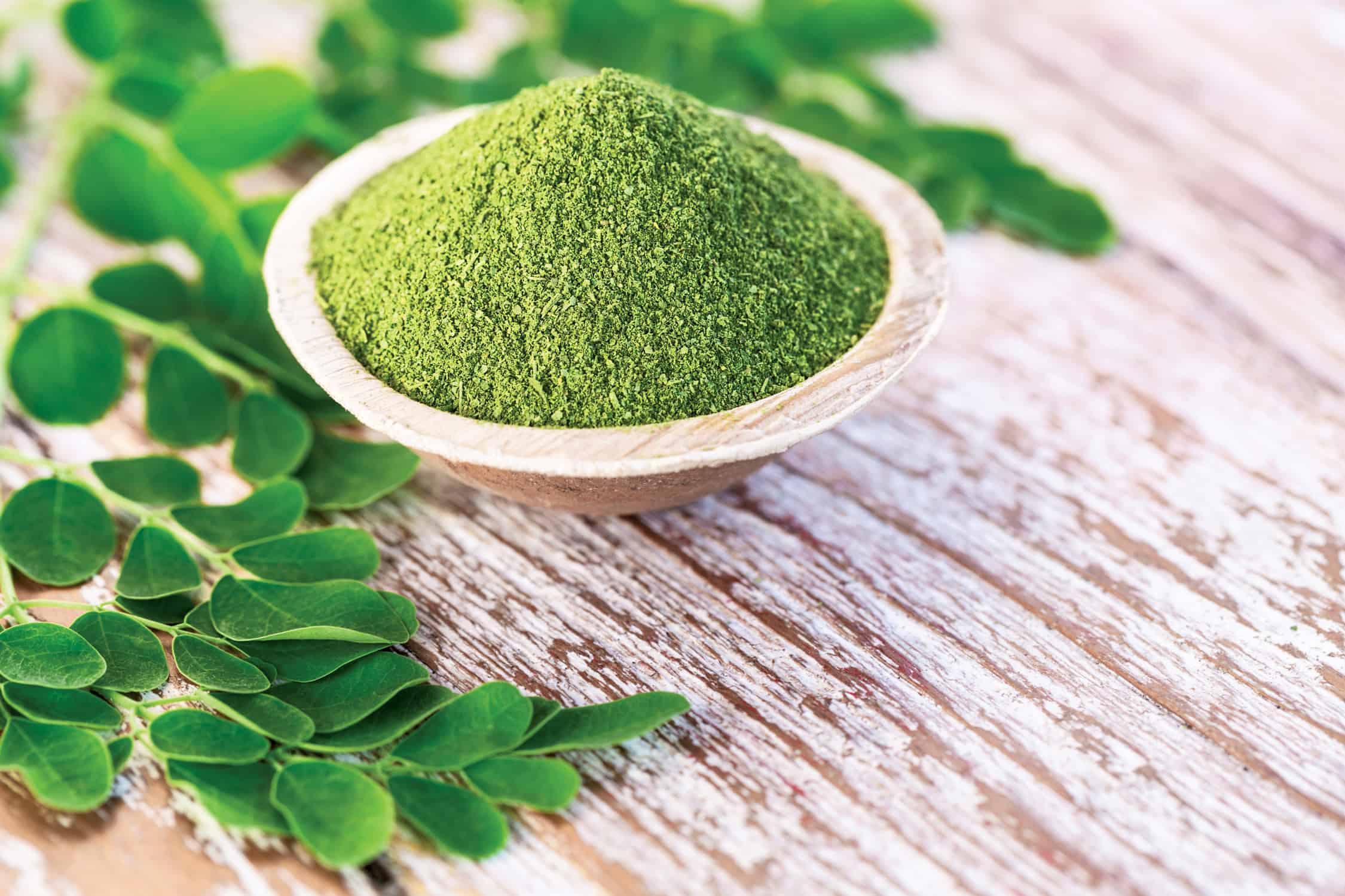 Powdered Moringa Leaves