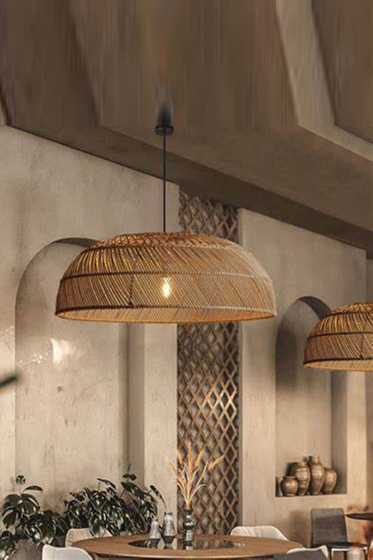 Rattan Lampshade