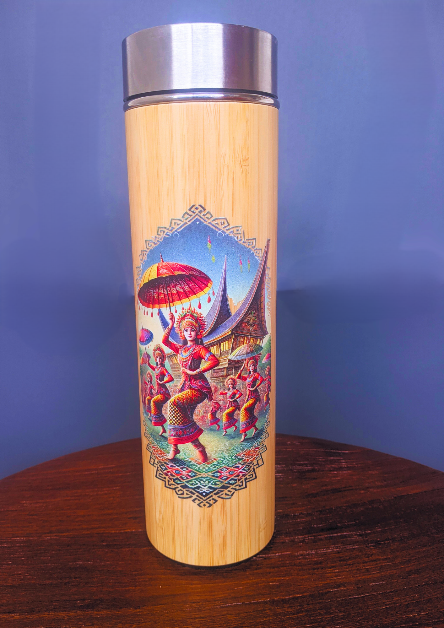 Bamboo Tumbler - Eco-Friendly and Naturally Stylish